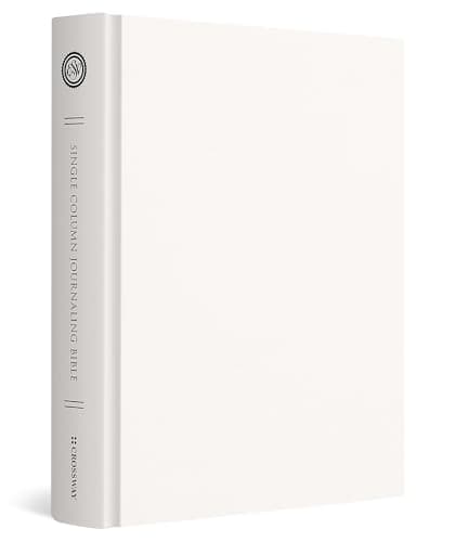 ESV Single Column Journaling Bible (Hardcover, Customizable Cover): Holy Bible, English Standard Version