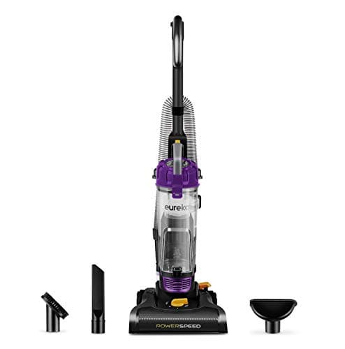 Eureka NEU182B PowerSpeed Bagless Upright Vacuum Cleaner, Purple | 10lbs, 2.6L Dust Cup, Upright Vacuum, 5-Height Brush Roll Adjust, Pet Hair, Carpet & Hard Floor Cleaner, Purple