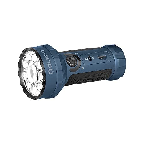 OLIGHT Marauder Mini Powerful Flashlight RGB Lights Midnight Blue | 7,000LM and 600M Throw, Magnetic Rechargeable with MCC3,IPX8 Waterproof, LED Light, for Outdoors Work, Hunting, and Searching