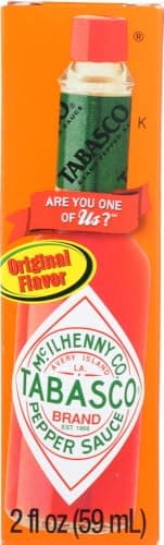 Tabasco Pepper Sauce, Original Flavor, 2-Ounce Bottles (Pack of 24)