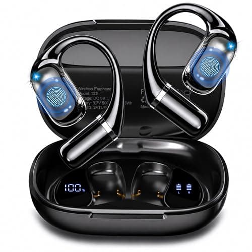 AI Translation Earbuds Real Time, 141+ Languages Translator Headphone | 90H Playtime, Audio & Video Call Support, IPX6, 3-in-1 Audio Headsets Open-Ear Earphones for Travel Business Learning