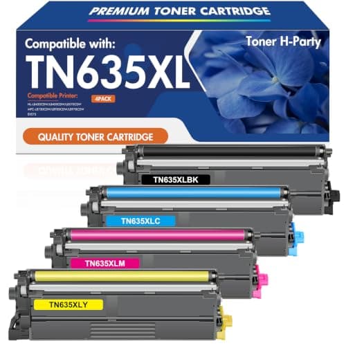 TN635XL TN635 Toner Cartridge Set for Brother MFC-L8730CDW MFC-L8930CDW