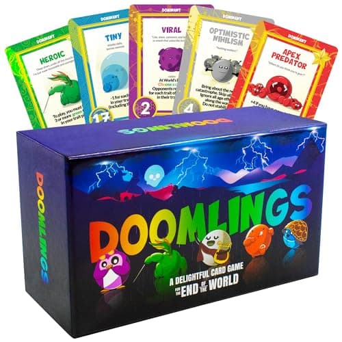 Doomlings - A Delightful Card Game for The End of The World - Base Game (Vintage Edition)