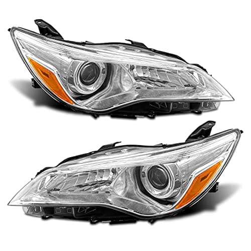 ADCARLIGHTS for 2015-2017 Toyota Camry Halogen Headlight W/O Bulbs