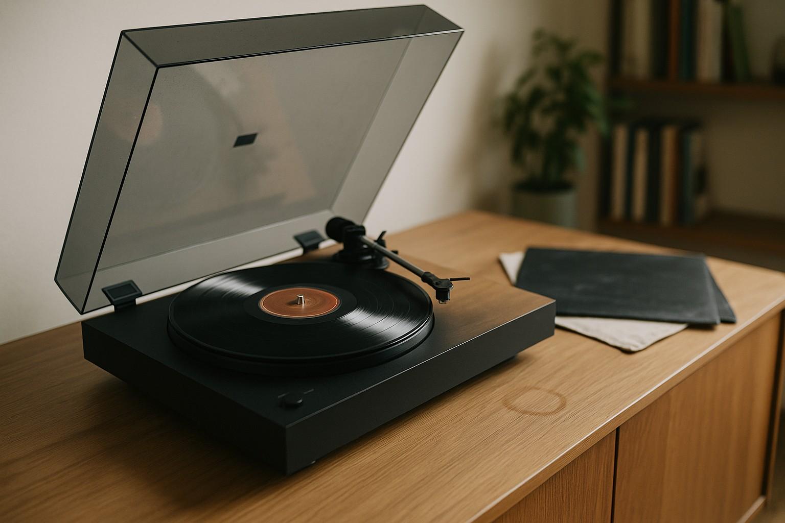 Modern turntable