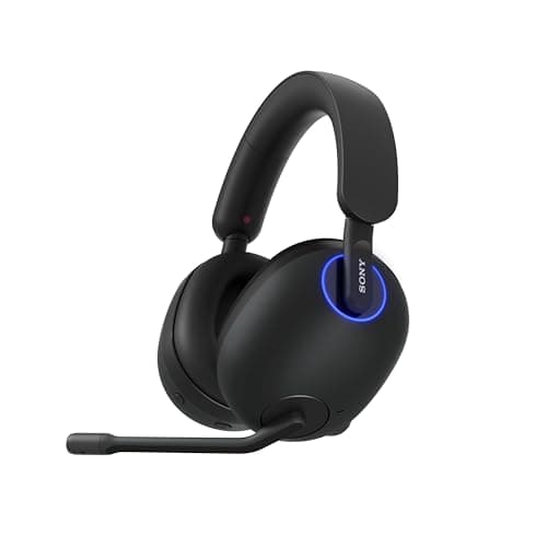 Sony INZONE H9 Wireless Over-Ear Noise Cancelling Gaming Headset, Black | 2.4GHz Wireless, Perfect for PlayStation® 5, for PC/PS5/Switch/Mobile, 32 Hr Battery, 360 Spatial Sound, Discord Certified