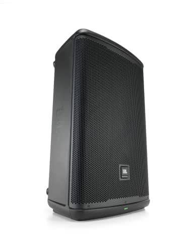 JBL EON715 1300-watt 15-inch Powered PA Speaker | Portable loudspeaker with Bluetooth 5.0 streaming and control, wired electric, 3-channel digital mixer, backlit LCD