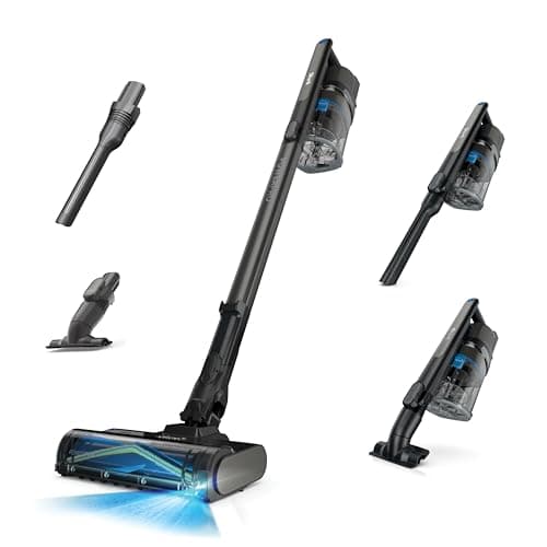 Shark PowerPro Reveal Plus Cordless Vacuum Cleaner - Charcoal - IZ376H | Lightweight Vacuum for Hardwood Floors and Carpet, Handheld Stick Design, Upholstery and Crevice Tools, 40-Min Runtime