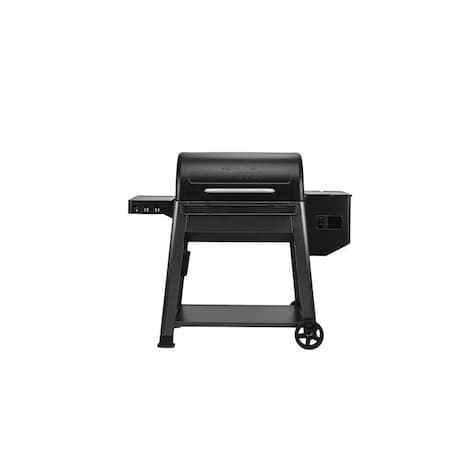 XL Pellet Grill, 803.91 sq-in Primary Cooking Surface, Steel Body, Black/Silver