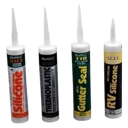 95502C Nuflex 311 10 oz. Butyl Self-Leveling White Sealant