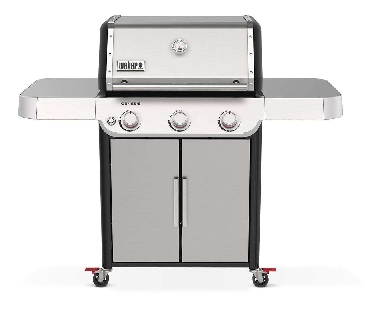 Weber Grill Genesis S-315 Liquid Propane Gas In Stainless Steel